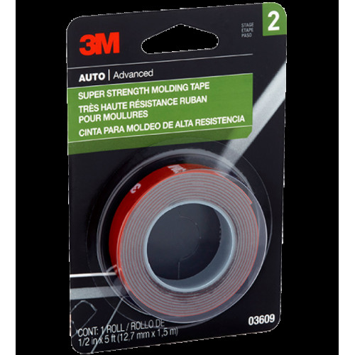 3M PN3609 強力雙面泡沫膠紙 1/2吋 x 5呎