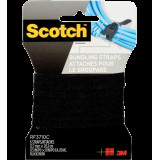 3M Scotch® 3710 黑色魔術索帶 1/2