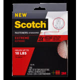 3M Scotch® 6760 超強力魔術貼(蘑菇搭扣設計)透明(戶外用) - 1寸 * 10呎