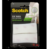 3M Scotch® 759 白色魔術貼(室內用) - 1吋 x 3吋 - 3對
