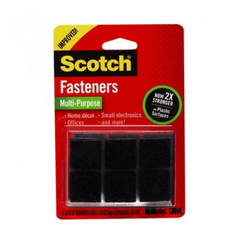 3M Scotch® RF7021 黑色魔術貼 7/8