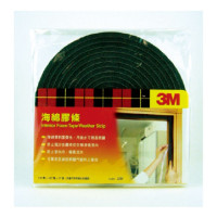 3M 門縫海綿膠條 1/4吋 x 1/2吋 x 17呎
