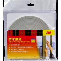 3M 門縫窗隙防水膠條 3/16吋 x 3/8吋 x 17呎