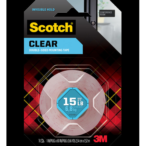 3M 思高® 410S 強力雙面透明膠帶(1