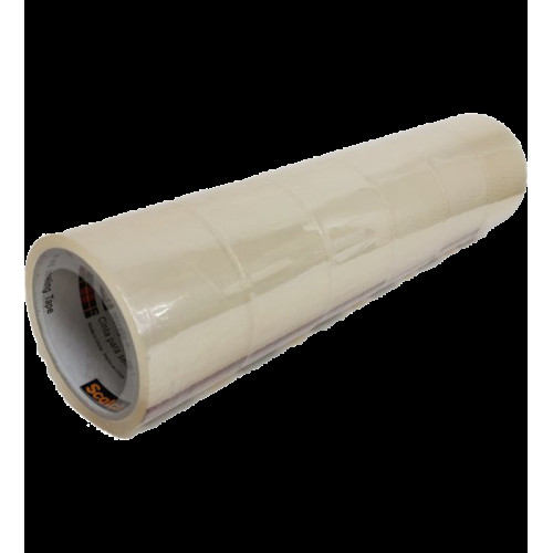 3M 思高™ 封箱膠紙(透明) 60毫米x30米 (6卷裝)