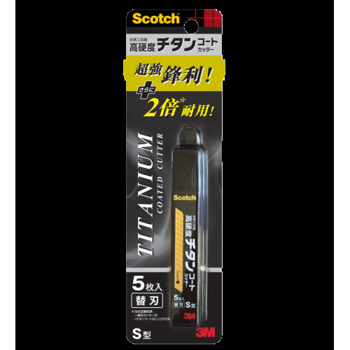 3M 思高牌鈦合金刀片替換裝 S型 (5片裝)