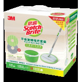 3M 思高平板旋轉拖把套裝 (隨盒內加送1補充拖頭) 小身形 大作為 蝸居必備 細屋法寶 (T6)