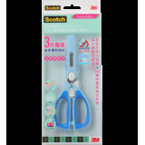 3M 思高可拆式便攜食物剪刀 - 粉藍色