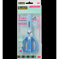 3M 思高可拆式便攜食物剪刀 - 粉藍色