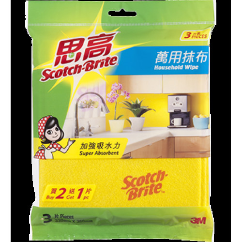 3M 思高萬用抹布 (4片裝)