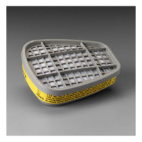 3M™ 6003 過濾酸性及有機氣體濾毒罐(1對) 現貨到期日: 2030年2月