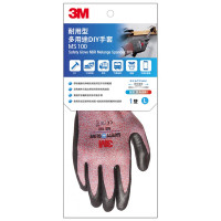 3M™ MS100R-L 耐用型多用途DIY手套(紅色) - 大碼