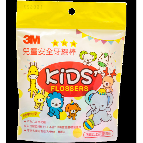 3M™ 兒童安全牙線棒(38支)散裝