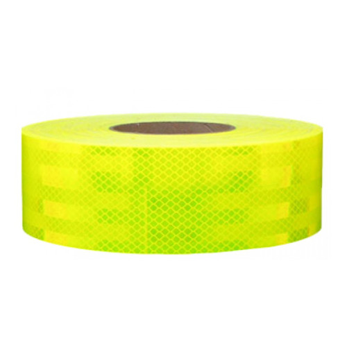 3M™ 鑽石級反光帶(螢光黃/綠色) 2吋 x 50碼