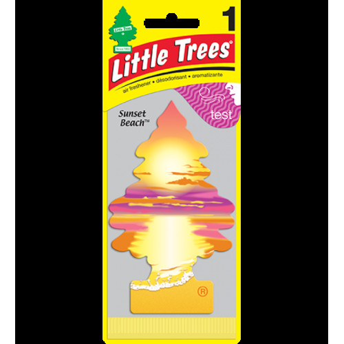 美國小樹香薰片 - 夕陽海灘 (1片)