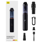 倍思A5手持迷你吸塵器 | 16000Pa強勁吸力 | 7500mAh鋰電池 | 一鍵彈蓋倒塵