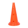 多功能圓底帶孔50cm訓練標志桶 - 橙色 | 抗衝擊不易變形 | 體育訓練必備 | 底部加寬設計