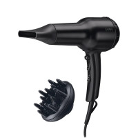 Codes Codes 負離子造型護髮風筒 - 黑色 | 含負離子功能 | 3段熱度 + 2段風速調節 | 可拆卸金屬濾網蓋 | 香港行貨