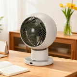 Codes Codes 靜音全方位搖擺智能風扇 - 白色 | 智能溫度感測 | 七段風速選擇 | USB PD 供電支援 | 香港行貨