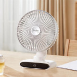 Codes Codes 桌面風扇 | 6段風速調節 | LED數顯屏幕 | 水平120度自動旋轉 | 香港行貨