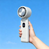 Codes Codes 高速製冷手持小風扇 - 白色 | 1-100檔無極風速調控 | 半導體極速製冷冰感降溫 | 3600mAh長效續航 | 香港行貨