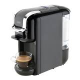Codes Codes 專業級4合1智能沖煮膠囊咖啡機 - 黑色 | 意大利19Bar高壓萃取泵 | 支援Nespresso與DG膠囊及咖啡粉 | 香港行貨