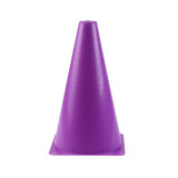 多功能訓練輔助標誌桶(23cm高) - 紫色 | 高彈耐壓 | 抗曬抗老化 | 多場景適用 | 色彩鮮艷醒目 | 便攜易收納
