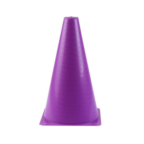 多功能訓練輔助標誌桶(23cm高) - 紫色 | 高彈耐壓 | 抗曬抗老化 | 多場景適用 | 色彩鮮艷醒目 | 便攜易收納