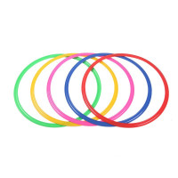 幼稚園戶外運動訓練益智遊戲(跳房子) - 28cm(十圈十卡) | 可拆裝便攜 | 趣味教學 | 運動訓練專用 | 益智啓蒙玩具