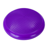 瑜伽運動配對平衡練習墊 - 紫色 | 復健訓練 | 充氣式按摩平衡 | 核心穩定訓練 | 防滑靜音 | 多功能復健