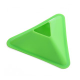 足球訓練三角標誌碟 - 綠色 | 多功能訓練器材 | 防滑耐磨 | 高彈性不易變形 | 便攜式易收納 | 多場景適用