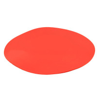 戶外球類訓練平面標誌碟 - 紅色 | 足球訓練專用 | 高視覺度 | 抗摔耐用 | 輕鬆易攜 | 多場景適配 | 快速定位標識