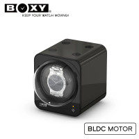 BOXY Fancy BRICK 單錶位手錶自動上鍊錶盒 - 鐵灰色 | 搖錶器 | 專利DIY堆疊設計 | 15種轉速設定 | 觸控開關 | 台灣製造 - 香港代理一年保用