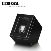 BOXY DC系列 自動錶上鍊盒(消光黑色) - 單枚入 | MABUCHI馬達 | 15種轉數搭配3種方向 | 光電感應精準定位 |台灣製造 - 香港代理一年保用