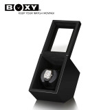BOXY DC系列 自動錶上鍊盒(消光黑色) - 單枚入 | MABUCHI馬達 | 15種轉數搭配3種方向 | 光電感應精準定位 |台灣製造 - 香港代理一年保用