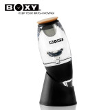 BOXY 家用快速紅酒醒酒器 - 單支裝 | 隱形香氣激活技術 | 食用級矽晶氣流艙 | 防滴底座收納座 | 香港行貨