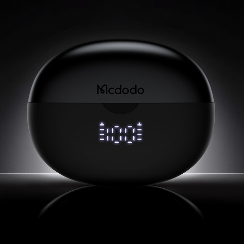Mcdodo Air O3 夾耳式真無線耳機(HP-8160) - 黑色 | 開放式定向聲學技術 | 智慧數顯電量 | IPX4 抗汗防水 | 香港行貨