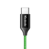 Mcdodo HP-134 Type-C 遊戲有線耳機 - 綠色 | 雙麥克風清晰通話 | 10mm 動圈單體環繞音效 | 香港行貨