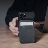 Mcdodo AT-3430 SmartTag定位卡包支架 - 黑色 | Apple Find My 認證 | 170° 可調支架 | | Nappa級觸感防污耐刮 | 香港行貨