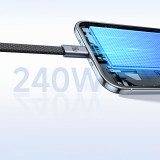 Mcdodo CA-9900 240W C to C 磁吸自捲充電線 - 1m | 超薄6.5mm扁平收納 | 5A大電流 + E-Marker智能晶片 | 香港行貨