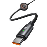 Mcdodo CA-2580 二合一數據充電線 - 1.5m | 60W USB-C 轉 USB-C+ 無線充電器 | 適用於 Apple Watch | 香港行貨