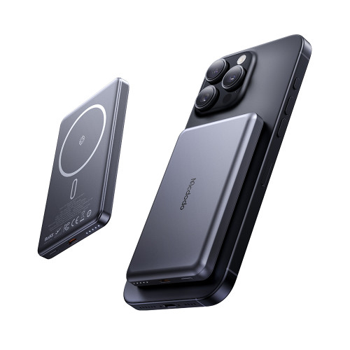 Mcdodo MC-4651 20W 磁吸式10000mAh 1C行動電源 - 黑色 |  iPhone 快充支援 | 20W有線+15W無線 | 香港行貨