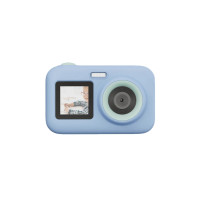 SJCAM Funcam+ 1080P雙螢幕兒童相機 - 藍色 | 趣味數位貼紙 | 縮時攝影 | 網路攝影機模式 | 香港行貨