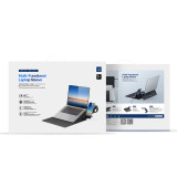 DUX DUCIS 三合一無線充多功能筆電內膽包 - 14.2吋-黑色 | 告別充電頭 | 秒變電腦支架 | 手機手錶耳機 同時回血