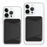 DUX DUCIS MagSafe 磁吸手機支架卡包 - 黑色 | 強磁吸附穩固不掉 | 支架卡包二合一 | 便攜出行薄巧設計