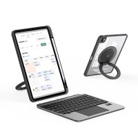 DUX DUCIS VK 多功能手提可分割外接鍵盤+平板保護套 - iPad 10 (2022)/11 (2025) | 創意分體形態 | 1吋狀態顯示屏