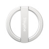 Stoyobe 圓形扣 Magsafe磁吸手機支架 - 銀色 | 360°旋轉隨意調節 | 簡約圓環設計時尚便攜