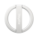 Stoyobe 圓形扣 Magsafe磁吸手機支架 - 銀色 | 360°旋轉隨意調節 | 簡約圓環設計時尚便攜