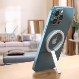 Stoyobe 圓形扣 Magsafe磁吸手機支架 - 黑色 | 360°旋轉隨意調節 | 簡約圓環設計時尚便攜