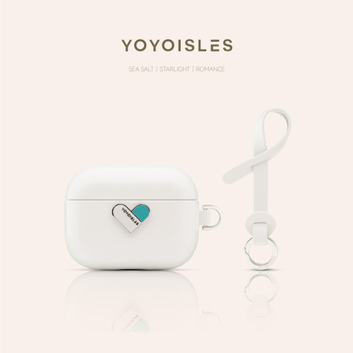 YOYOISLES 心嶼系列 Airpods耳機保護殼 - AirPods Pro 3 | 雲端軟糯觸感 | 微風拂嶼視覺系 | 解壓指尖按摩紋理
